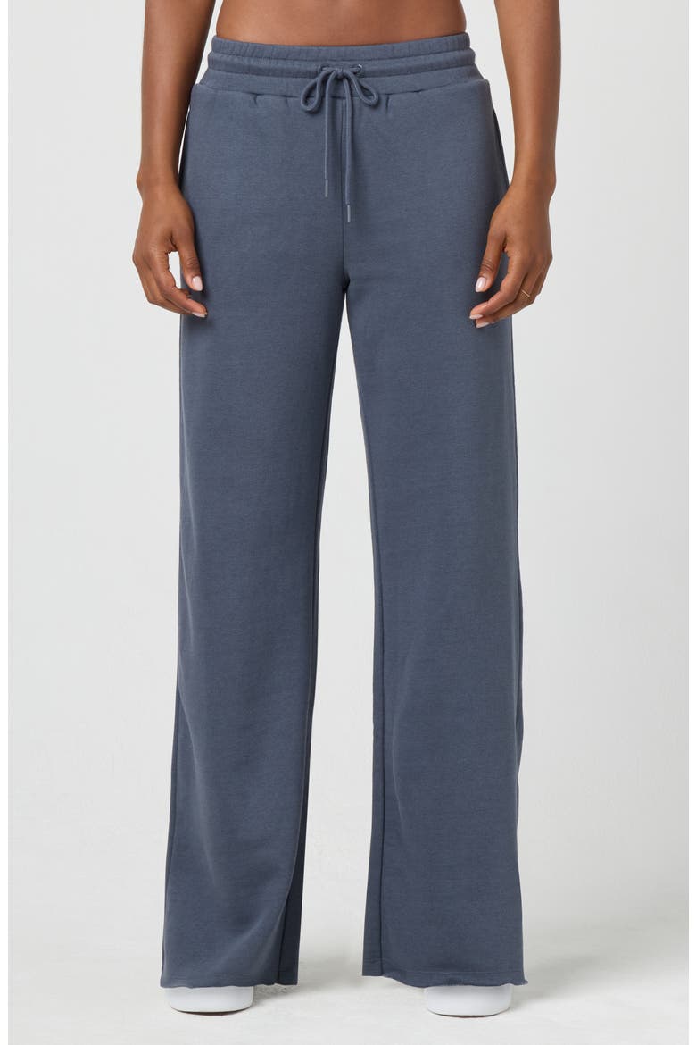 Cozy Crush Wide Leg Sweatpants, Main, color, BLUE OMBRE