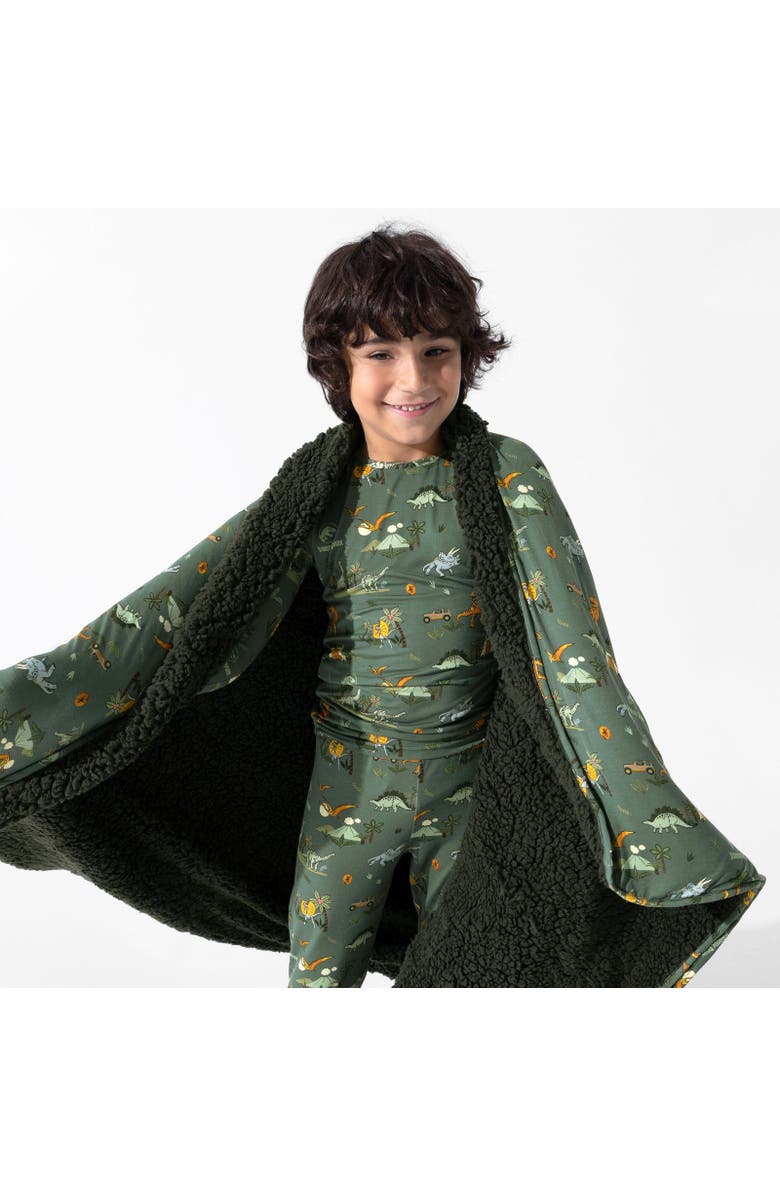 Bellabu Bear Kids' Jurassic Park Safari Set of 2 Piece Pajamas, Alternate, color, Jurassic Park: Safari