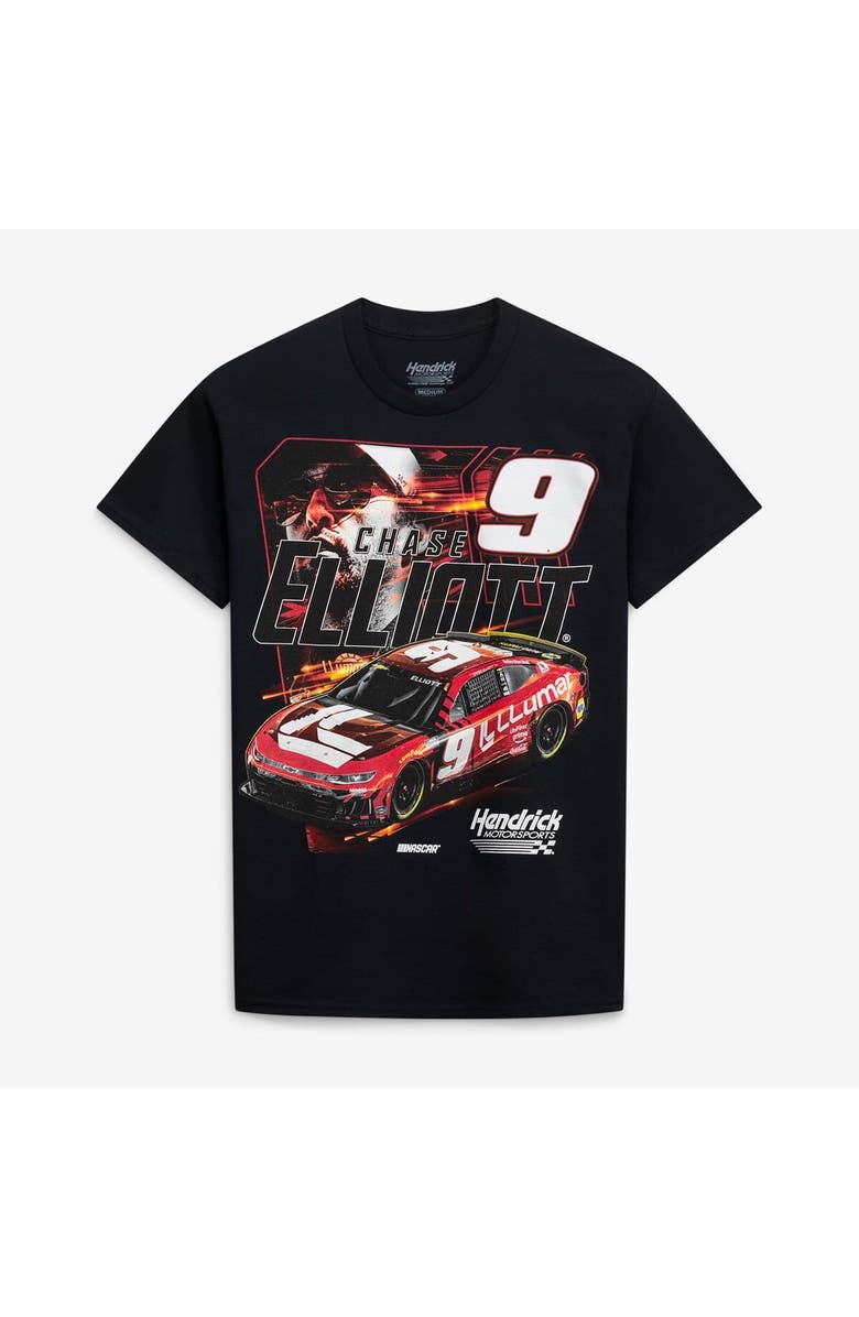 Classic Ink Men's Classic Ink Black Chase Elliott #9 Llumar T-Shirt, Main, color, Black