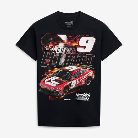 Men's Classic Ink  Black Chase Elliott #9 Llumar T-Shirt