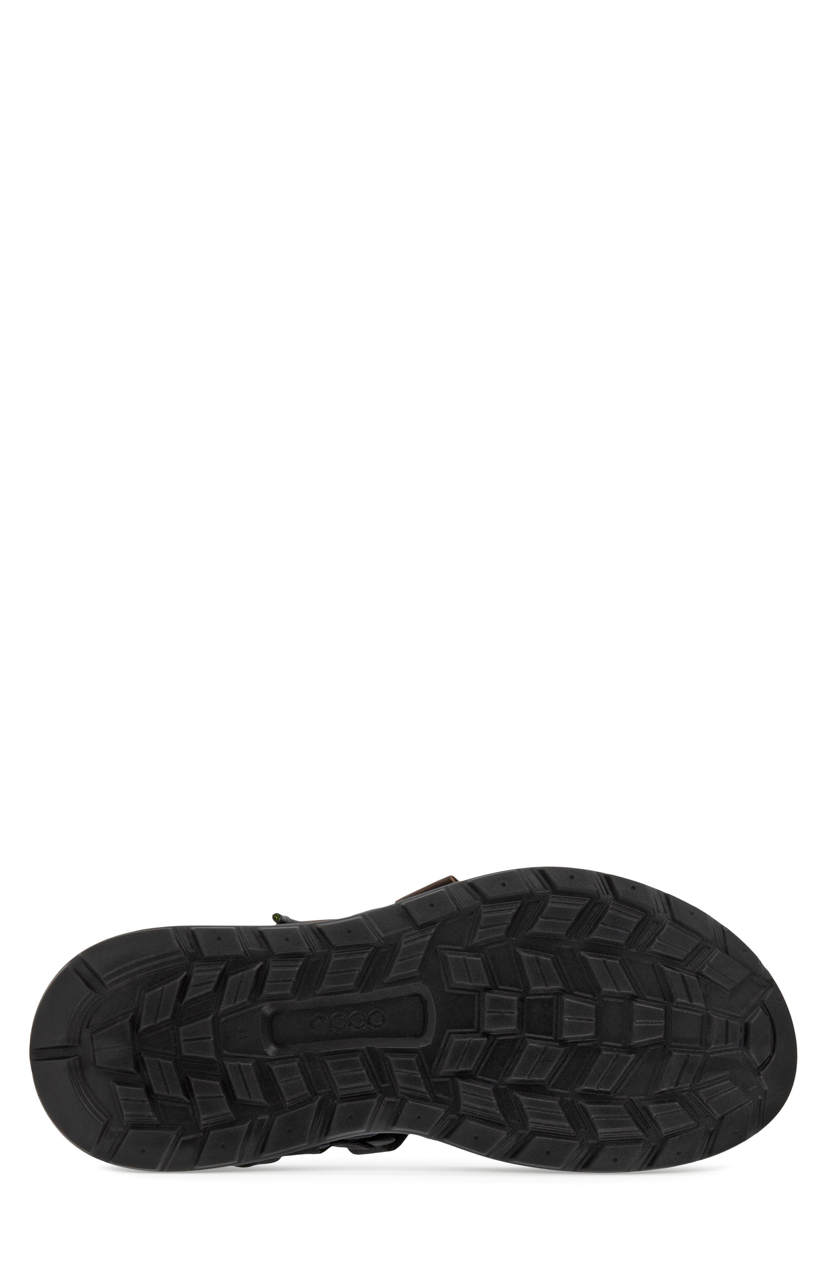 Exowrap Strap Sandal, Alternate, color, COFFEE/ BLACK
