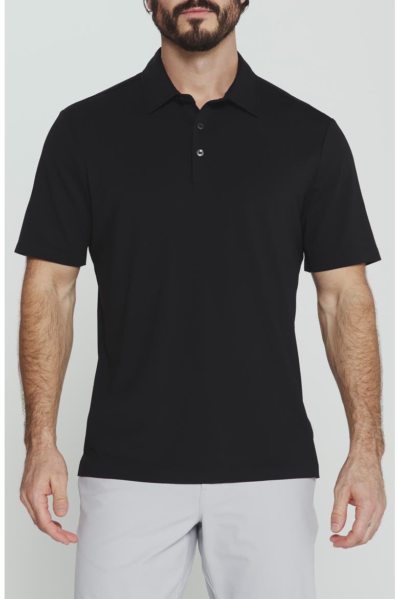 Reeve Performance Polo, Main, color, BLACK