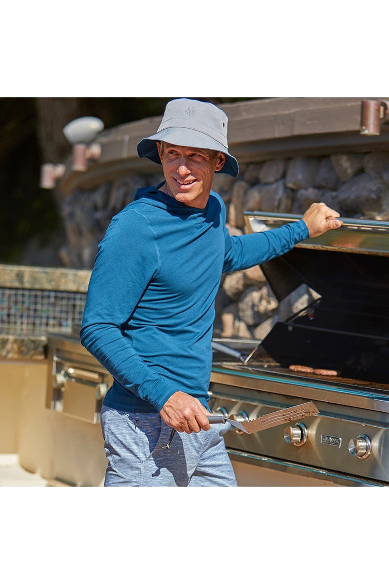 Bucket Hat, Alternate, color, Midnight/Grey