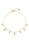  18Kt Yellow Gold / Clear Stone