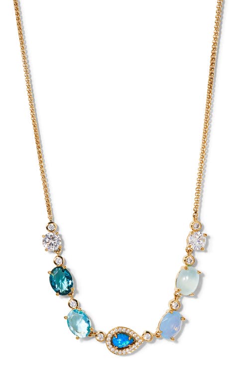 Blue Lagoon Frontal Necklace