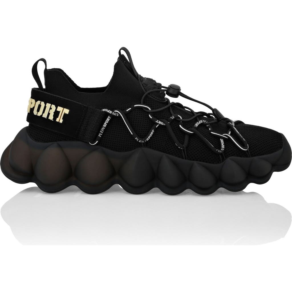 Plein Sport The Bubble Gen.x.02 Tiger Runner Unisex In Black