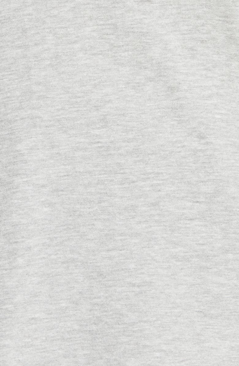 Good American Cotton V-Neck T-Shirt, Alternate, color,