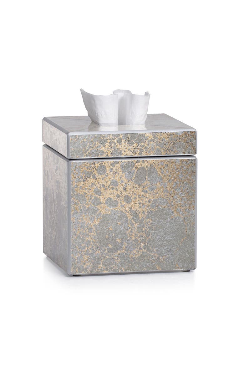 Natasha Tissue Cover, Main, color, SILVER