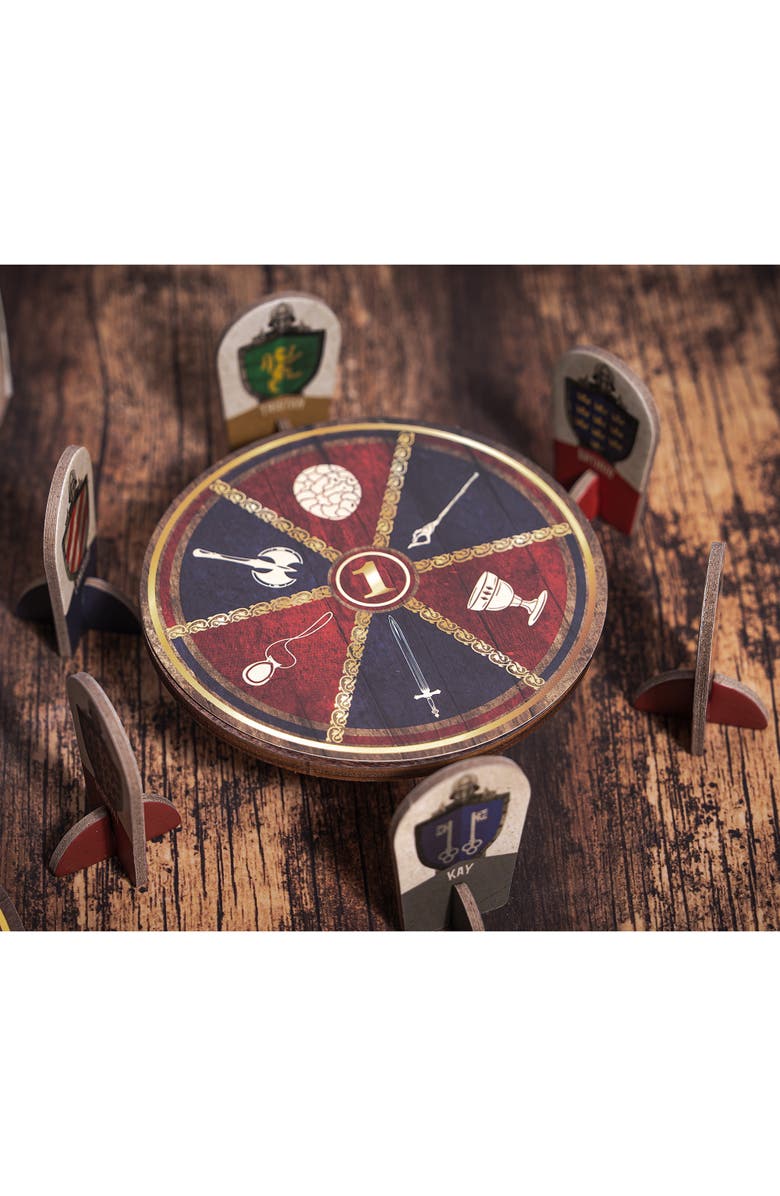 Professor Puzzle Knights of the Round Table 3D Wooden Brainteaser Puzzle, Alternate, color, Multicolored