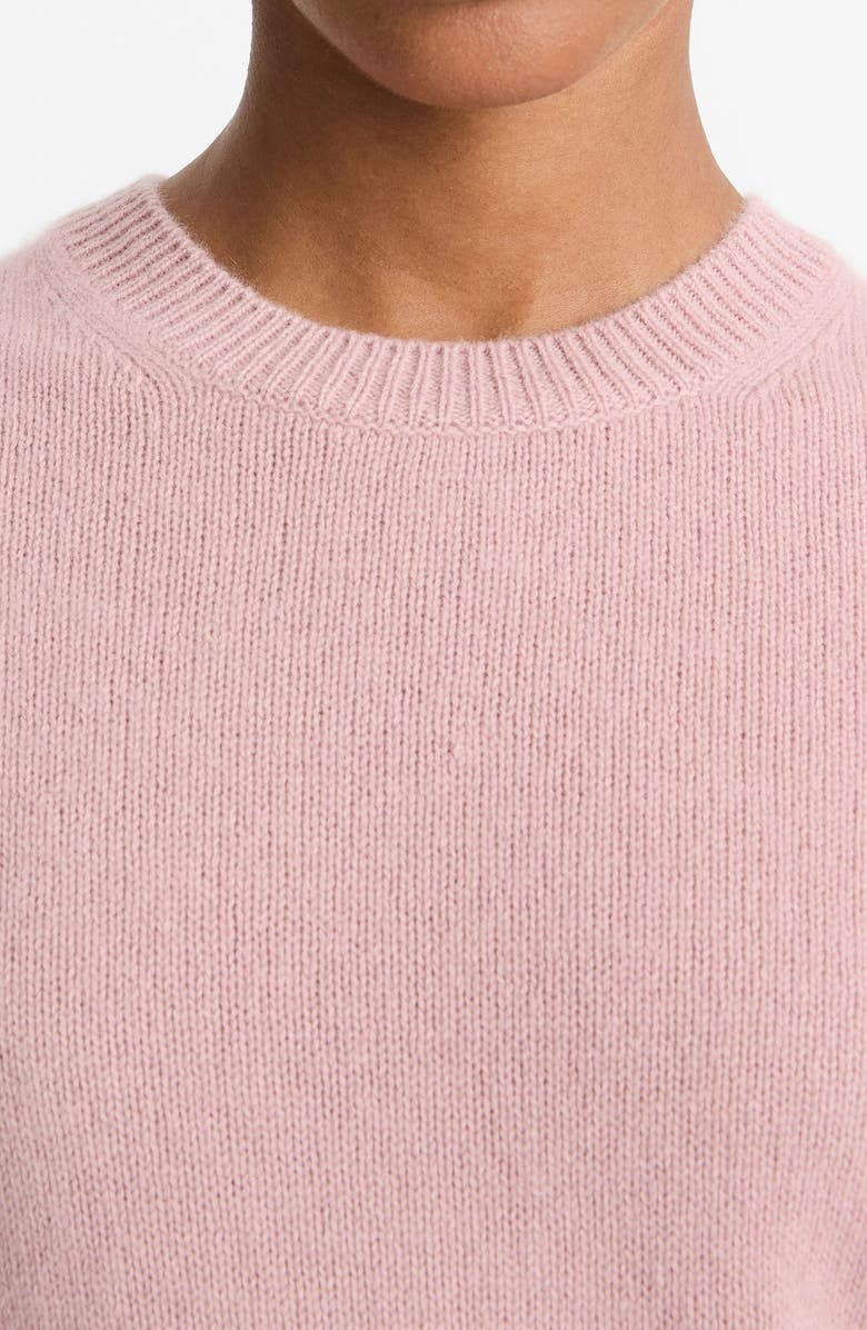 Vince Cashmere Crewneck Sweater, Alternate, color, Dark Orchid Stone