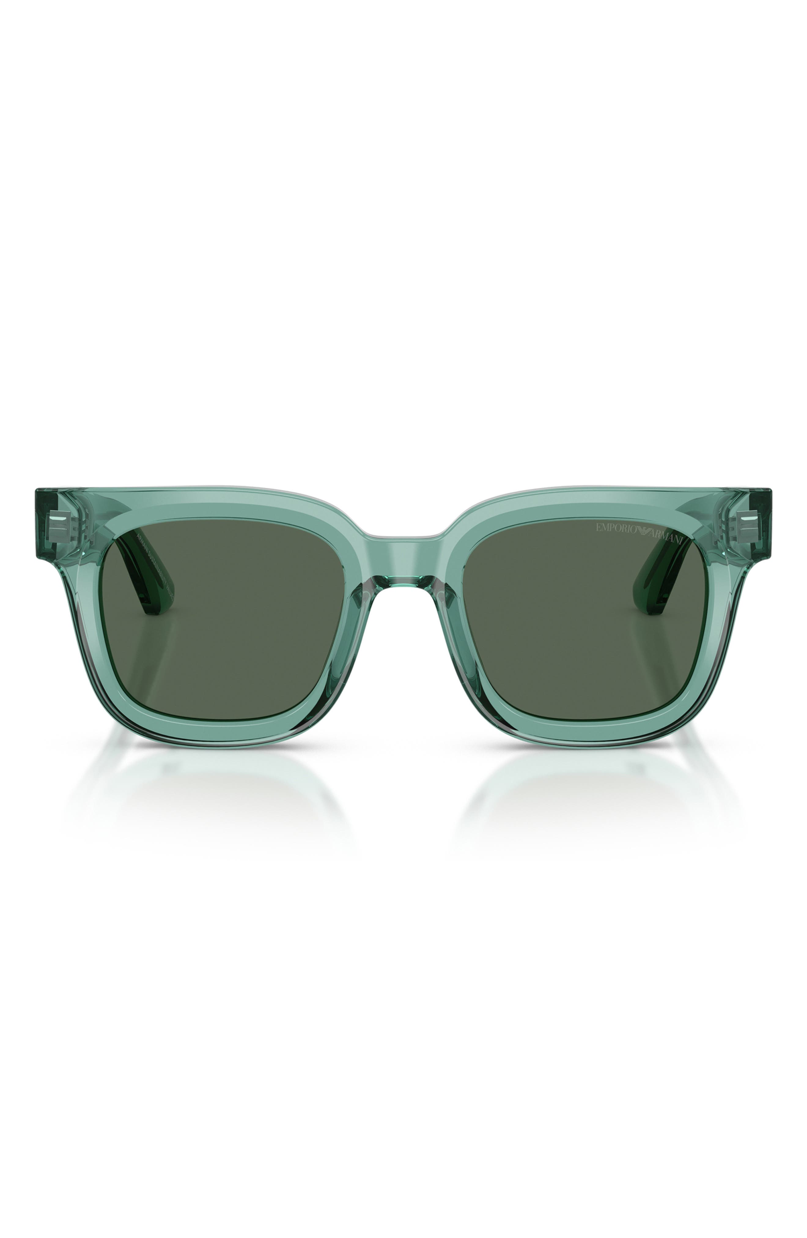 SHINY TRANSPARENT GREEN