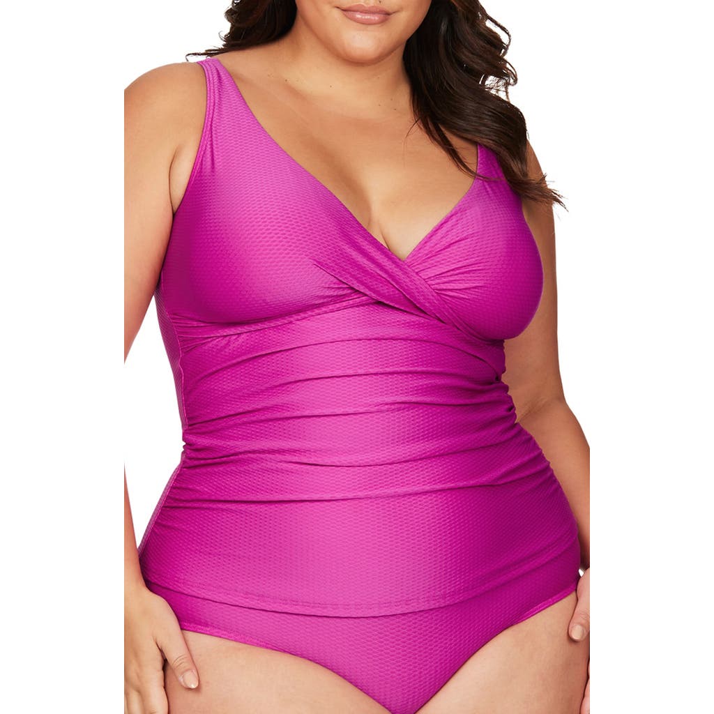 Artesands Serenade Delacroix D-cup & Up Tankini Top In Pink