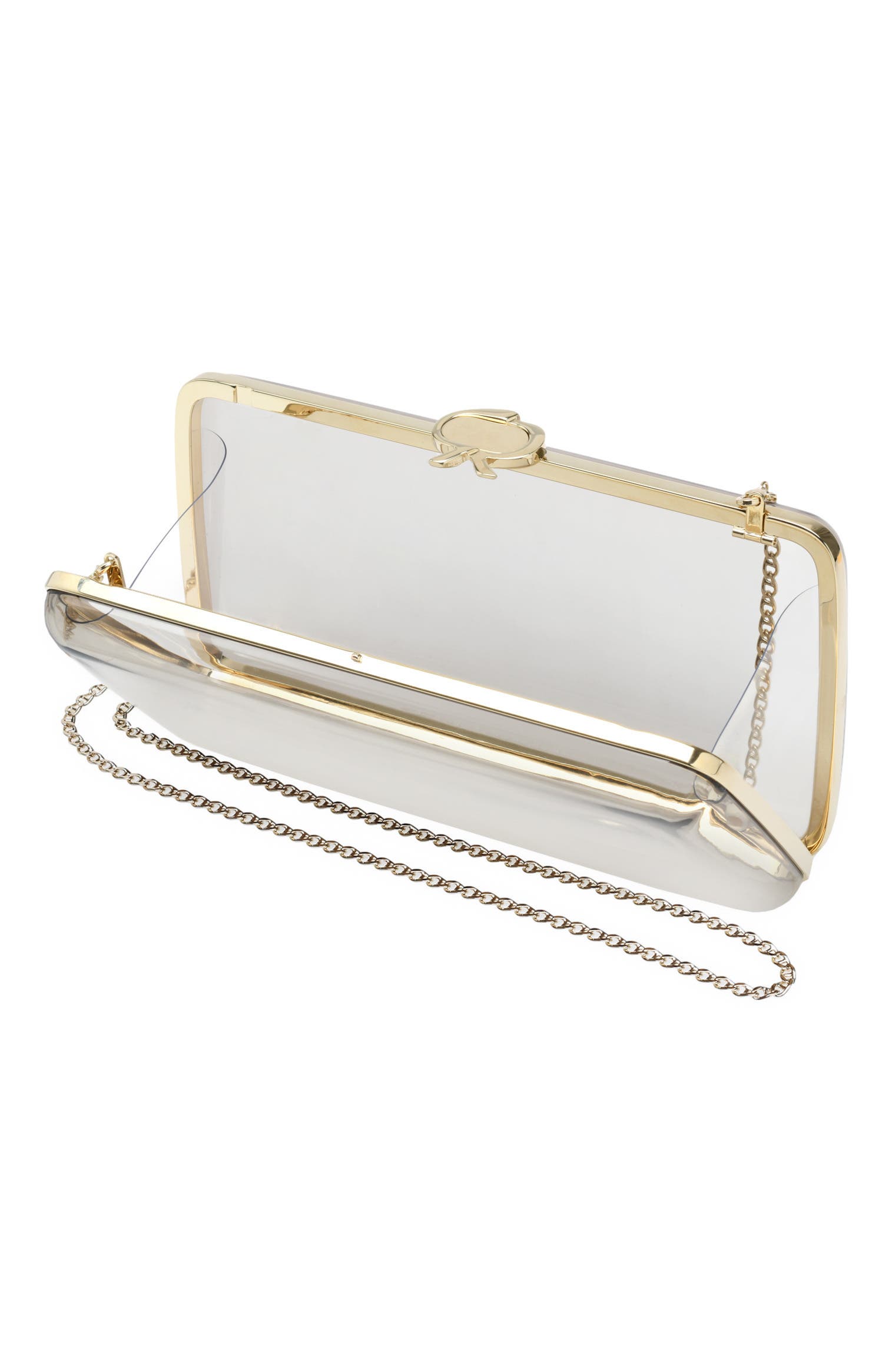 Vetra Clutch, Alternate, color, Fumè Black Plexi