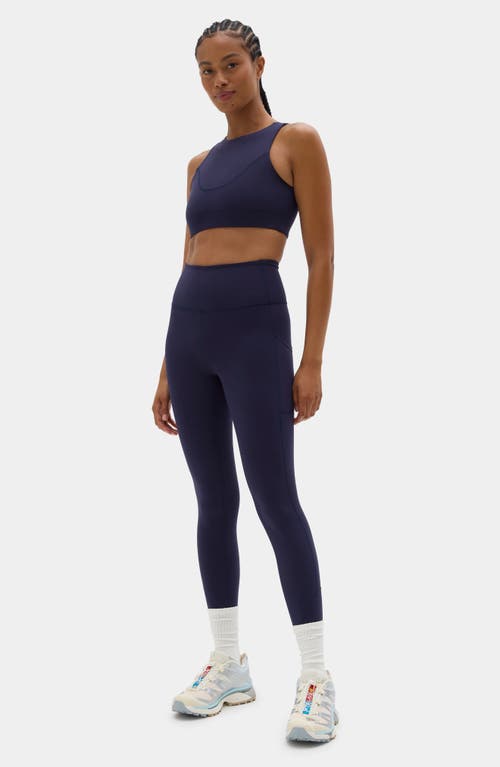 Halfdays Trail Legging In Blue