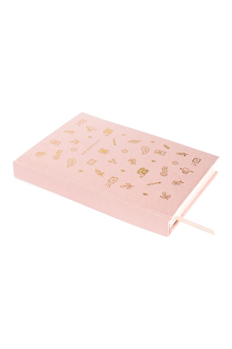 Blush Address Book, Alternate, color, PINK