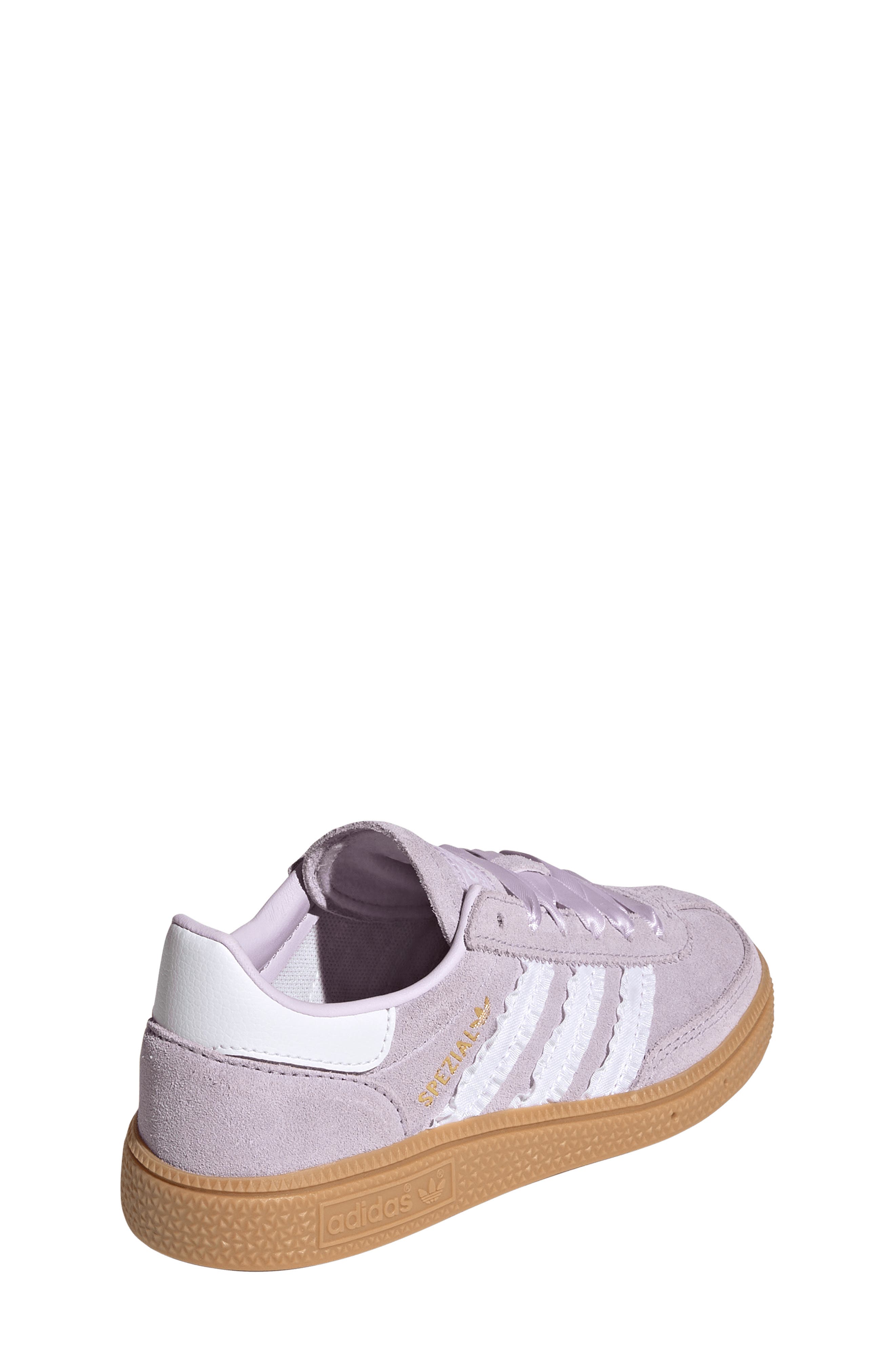Kids' Handball Spezial Sneaker, Alternate, color, ICE LAVENDER/ WHITE/ GUM