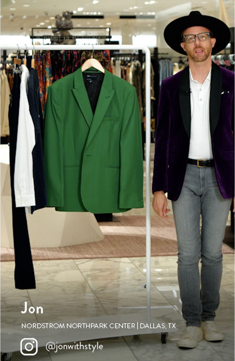 Slim Fit Suit Jacket, sales video thumbnail