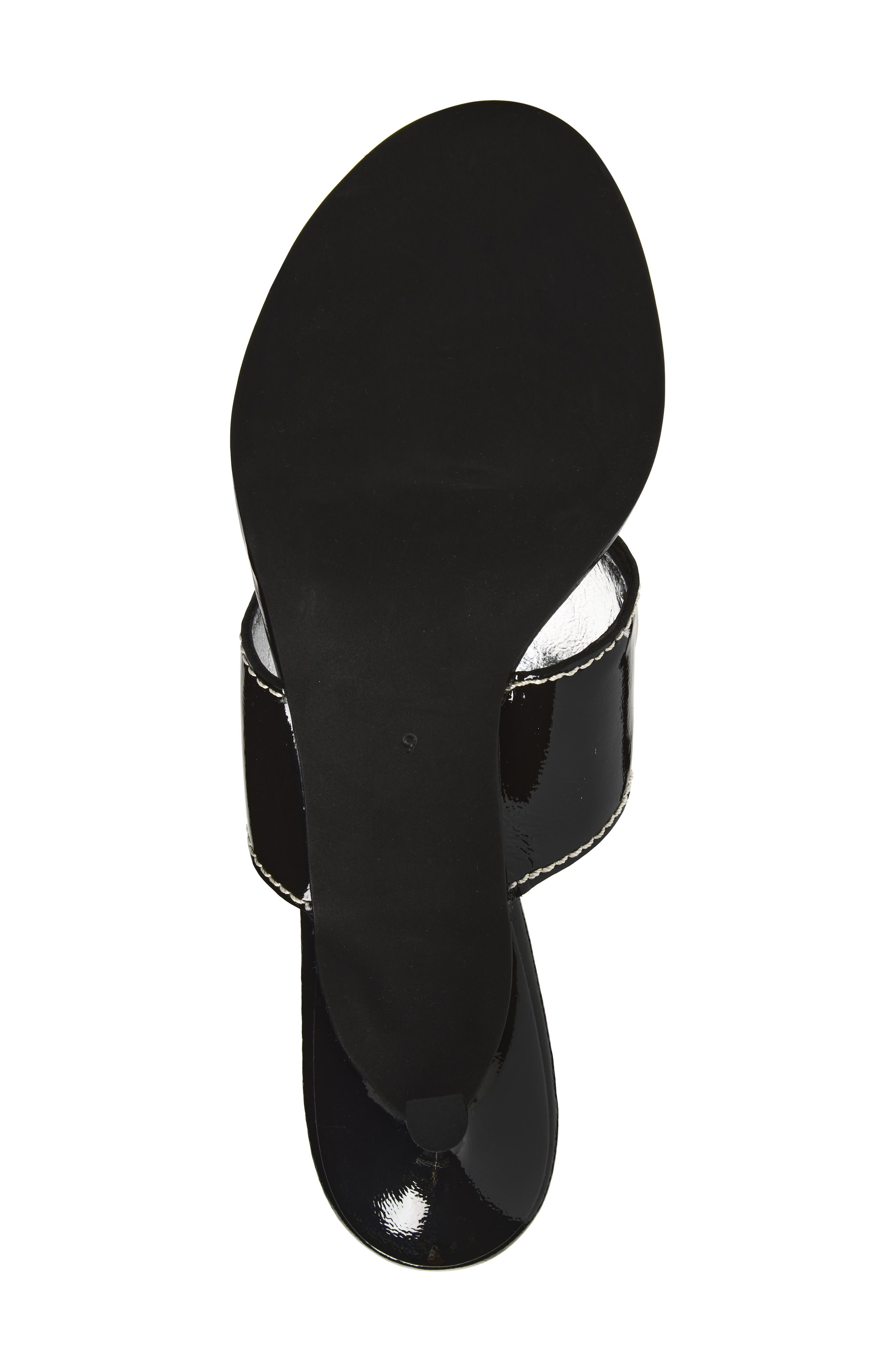 Jeffrey Campbell Solani Buckle Accent Sandal, Alternate, color, Black Silver