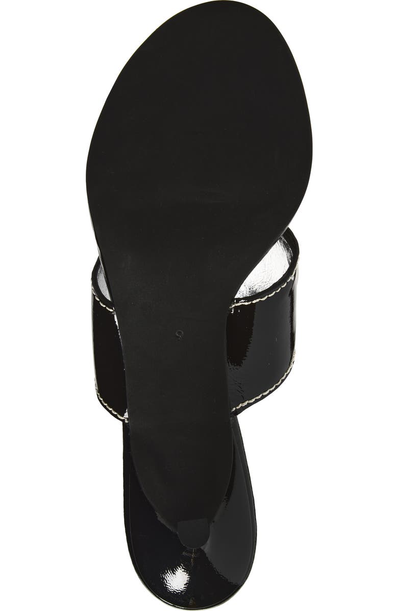 Jeffrey Campbell Solani Buckle Accent Sandal, Alternate, color, Black Silver