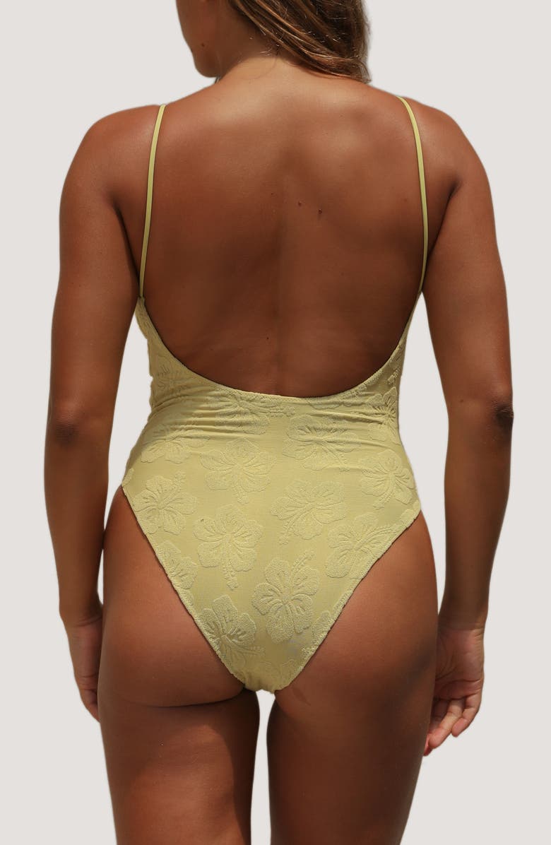 Stone Fox Surya One-Piece Swimsuit, Alternate, color, 