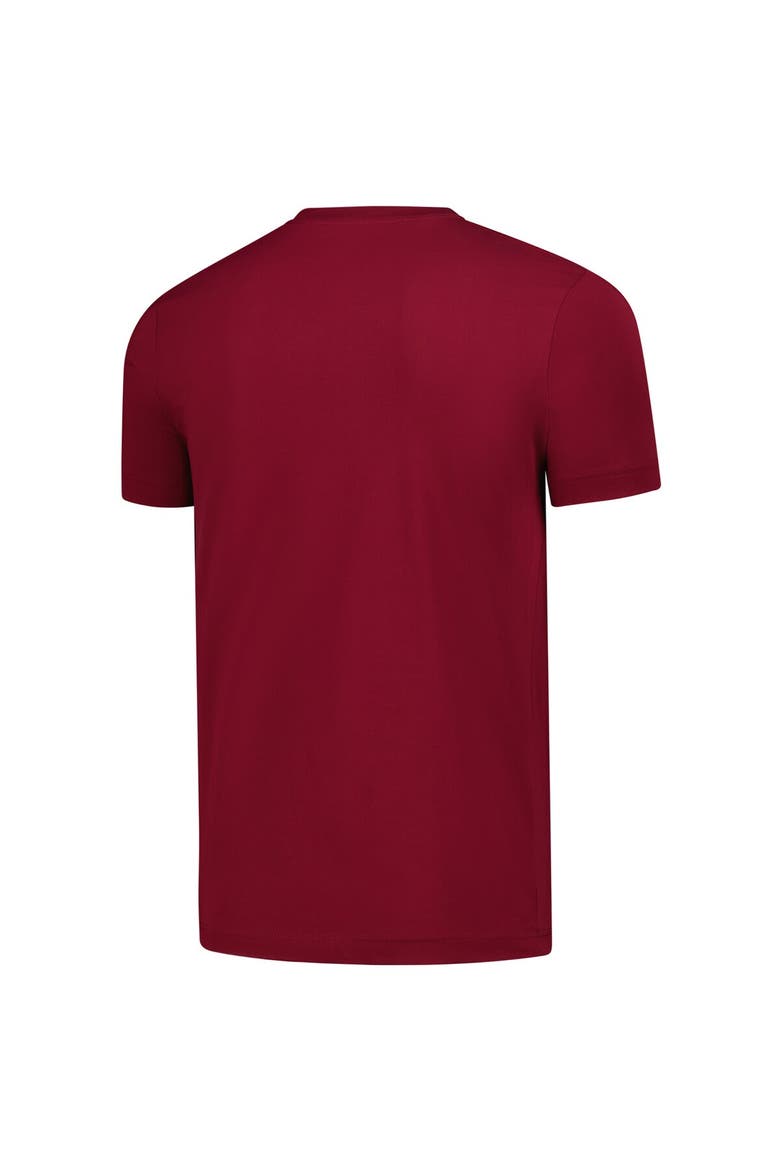 Men's New Era  Wine Cleveland Cavaliers Distressed Throwback Vintage Color Pack T-Shirt, Alternate, color, Wine