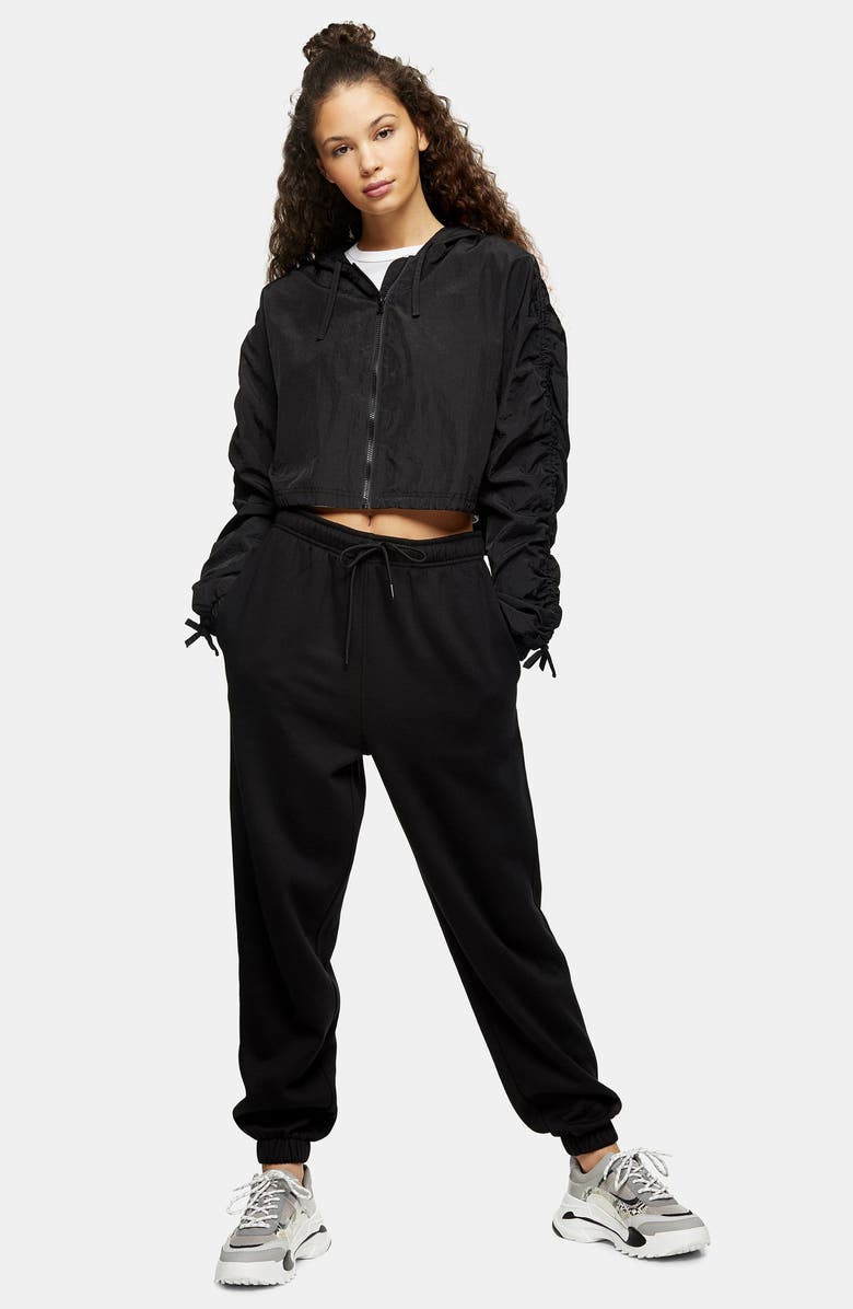 Topshop Joan Crop Jacket, Alternate, color,