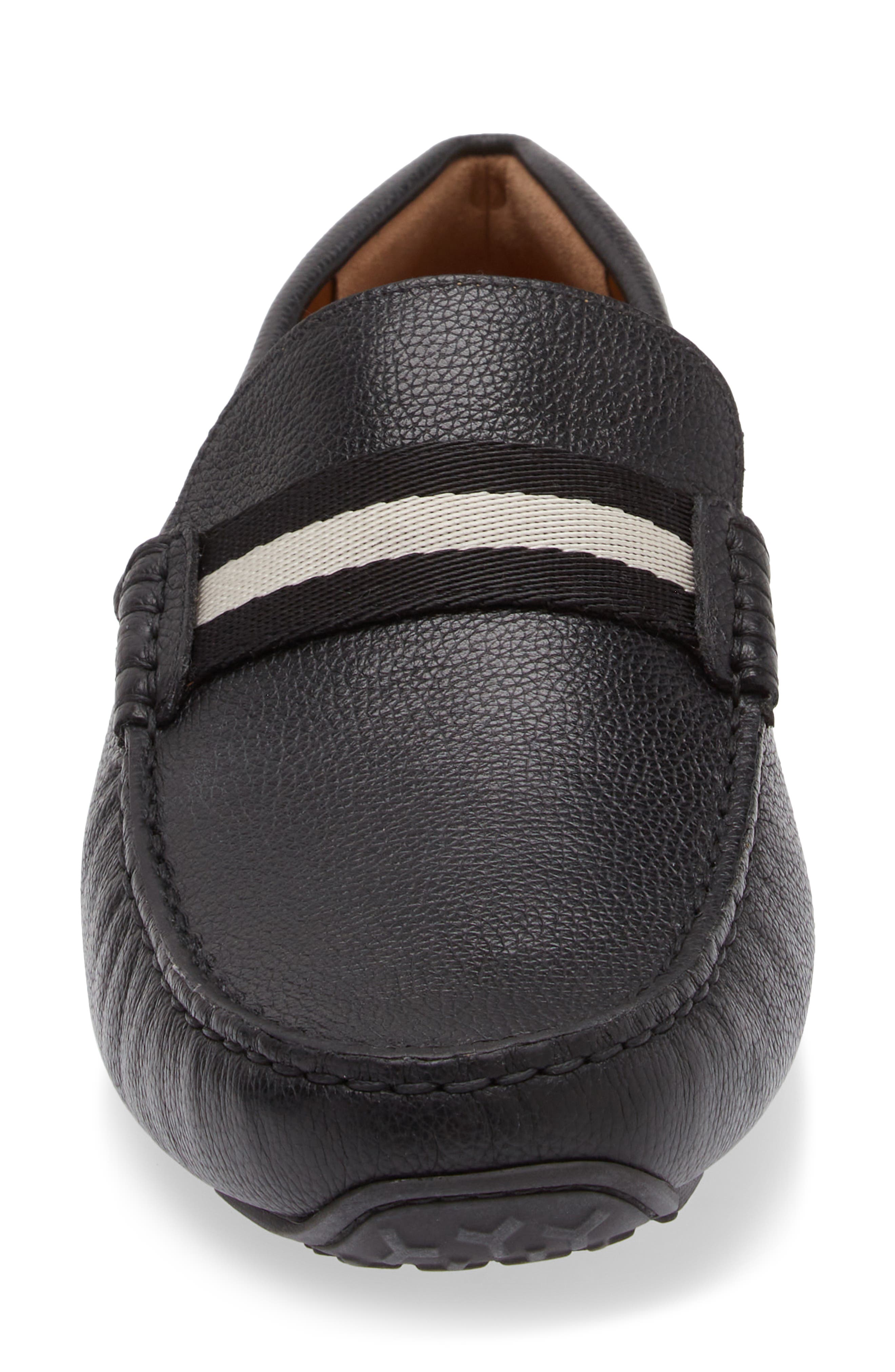 Pearce Driving Loafer, Alternate, color, BLACK,BOVINE,PRINTED