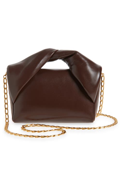 Jw Anderson Midi Twister Leather Crossbody Bag
