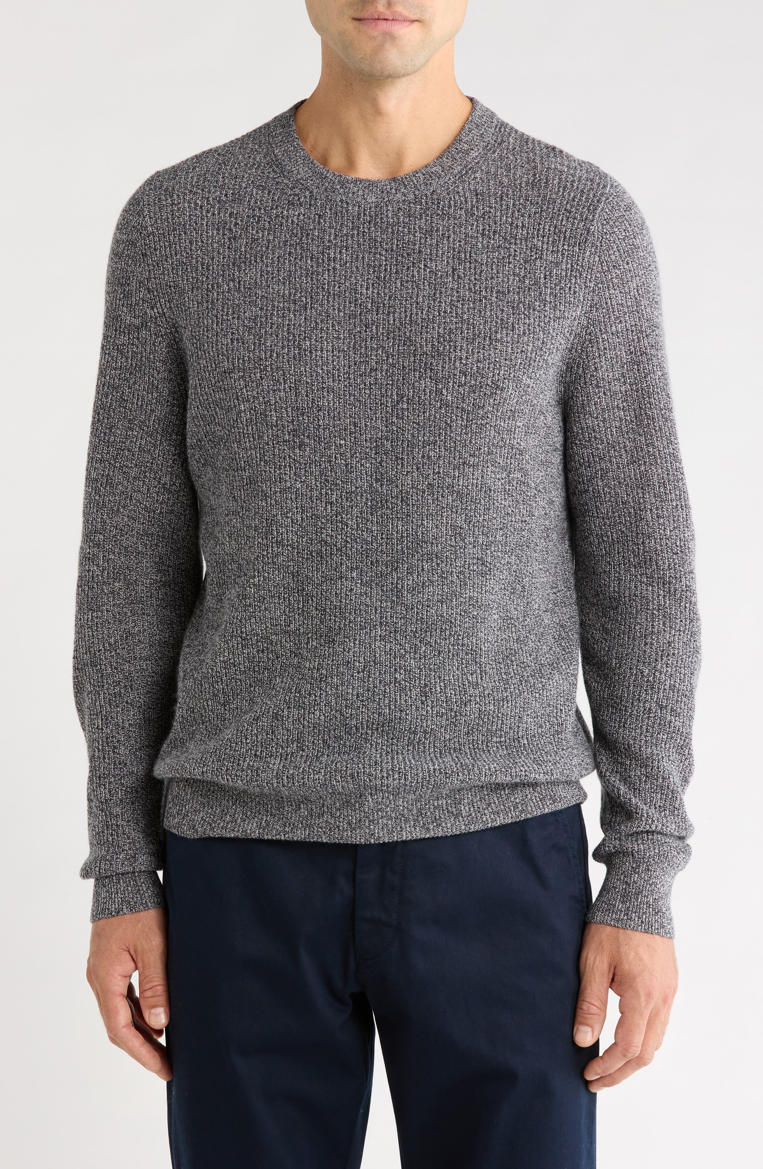 Marled Wool & Cashmere Sweater