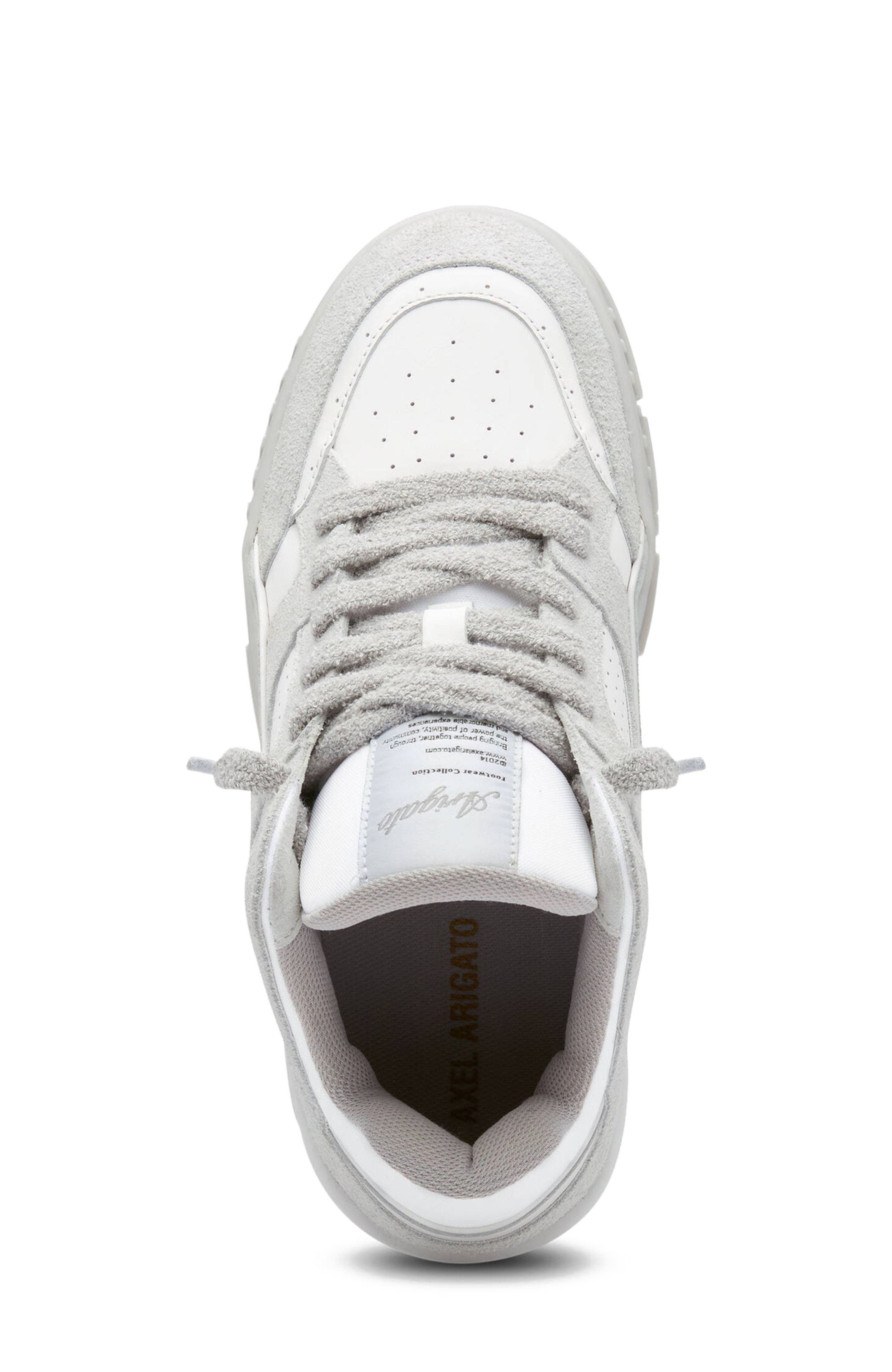 Axel Arigato Area Lo Fluffy Sneaker - Women's, Alternate, color, White/Off White