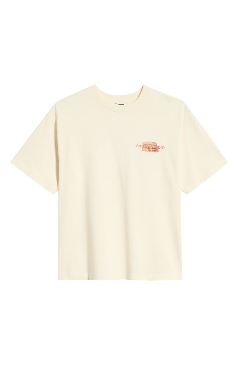 SANTO STUDIO Local Wisdom Graphic T-Shirt, Alternate, color, Concrete White