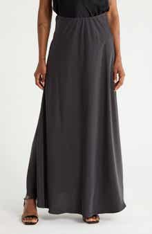 Bias Cut Maxi Skirt