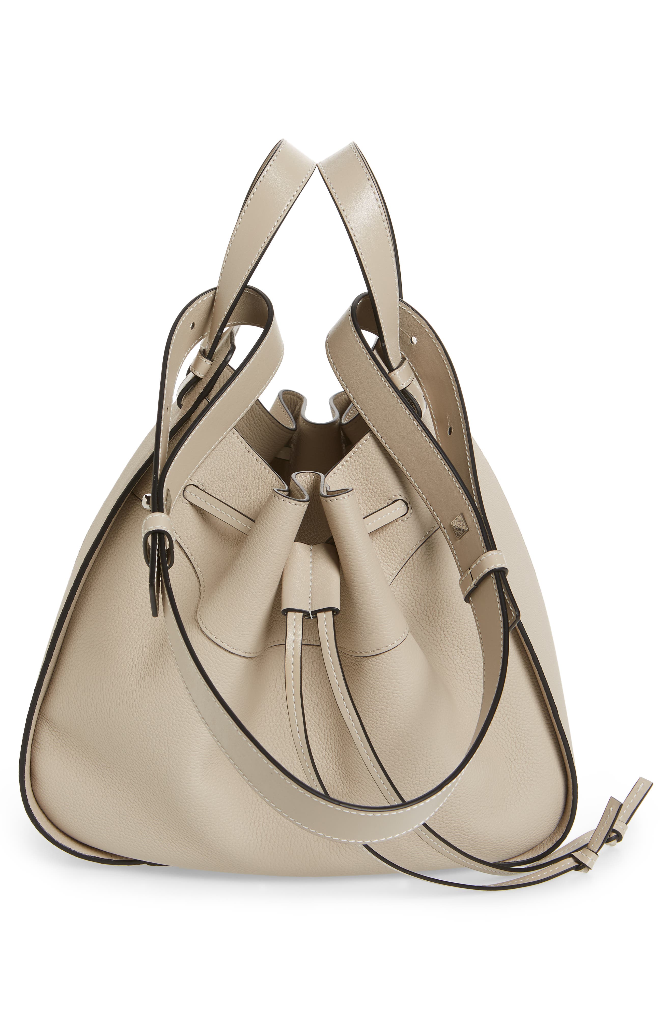 Loewe Hammock Medium Pebbled Leather Hobo, Alternate, color, 