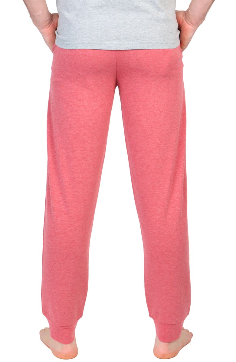 TailorByrd French Terry Lounge Joggers, Alternate, color, Sunwashed Red