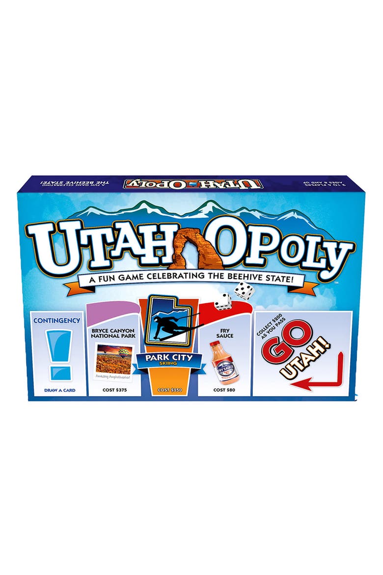 Utahopoly Monopoly Board Game, Alternate, color, Multicolored