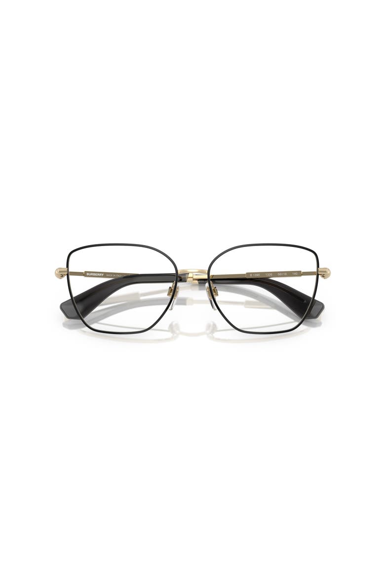 56mm Cat Eye optical glasses, Alternate, color, Black