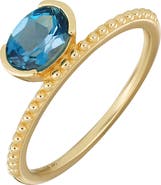 Bony Levy London Blue Topaz Ring