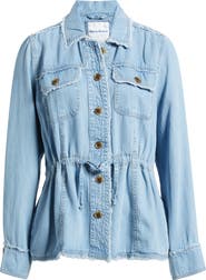 Tommy Bahama Chambray Utility Jacket