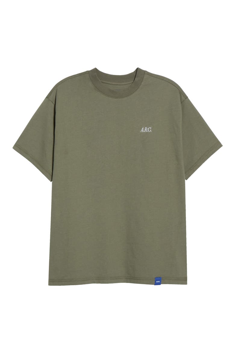 Standard Logo Cotton T-Shirt, Main, color, GREEN