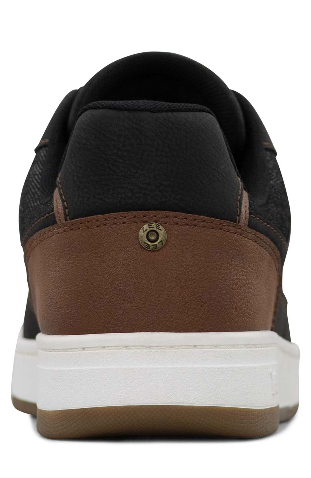 Daybreaker Low Top Sneaker, Alternate, color, BLACK/ BRITISH TAN