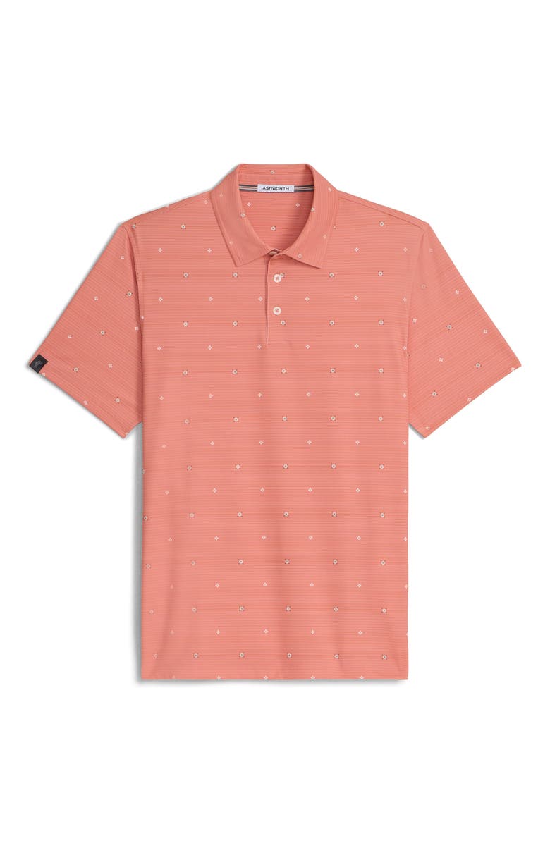 ASHWORTH GOLF Weston Polo, Alternate, color, Terracotta