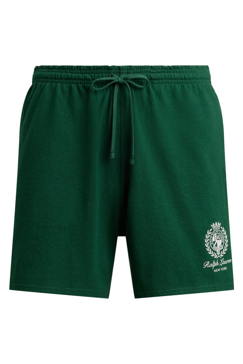 Relaxed Fit Jersey Graphic Sweat Shorts, Alternate, color, NEW FOREST