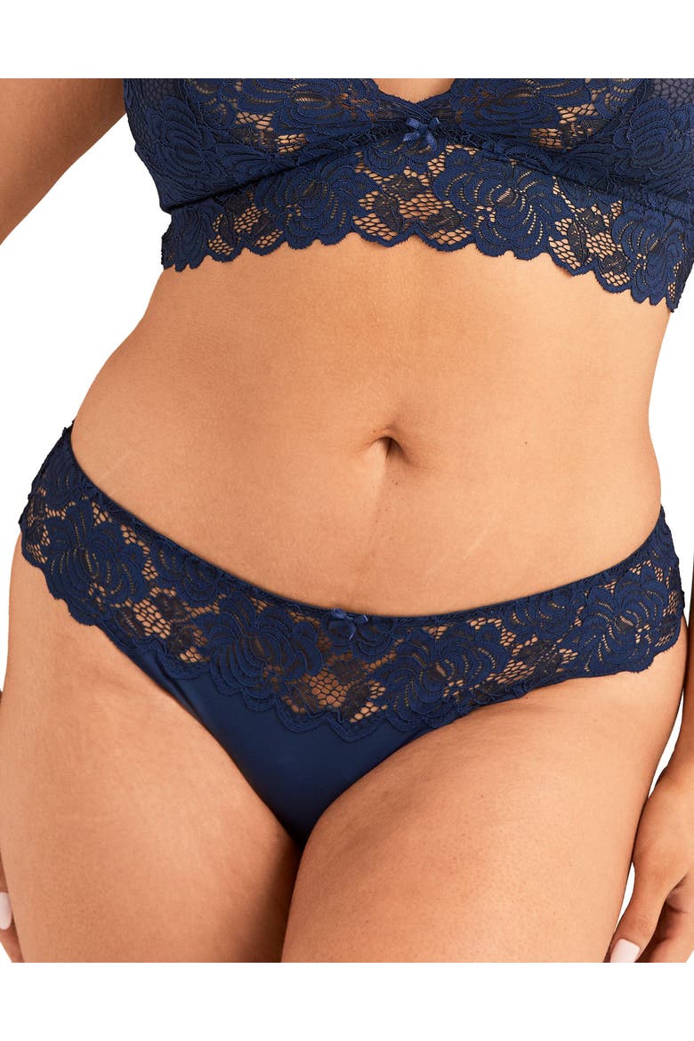 Livi Cheeky Panties, Main, color, Dark blue