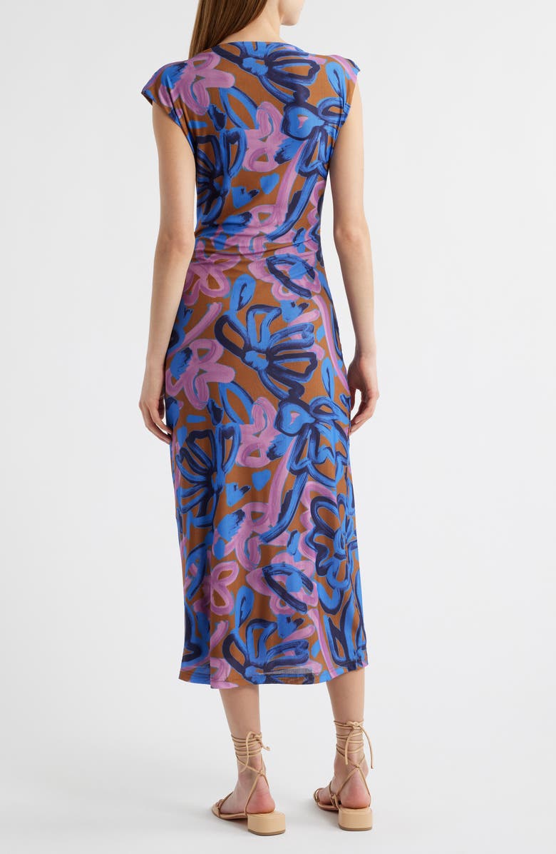 Cleobella Carrie Floral Mesh Midi Dress, Alternate, color,