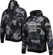 THE WILD COLLECTIVE Men's The Wild Collective Black Washington Commanders Camo Pullover Hoodie