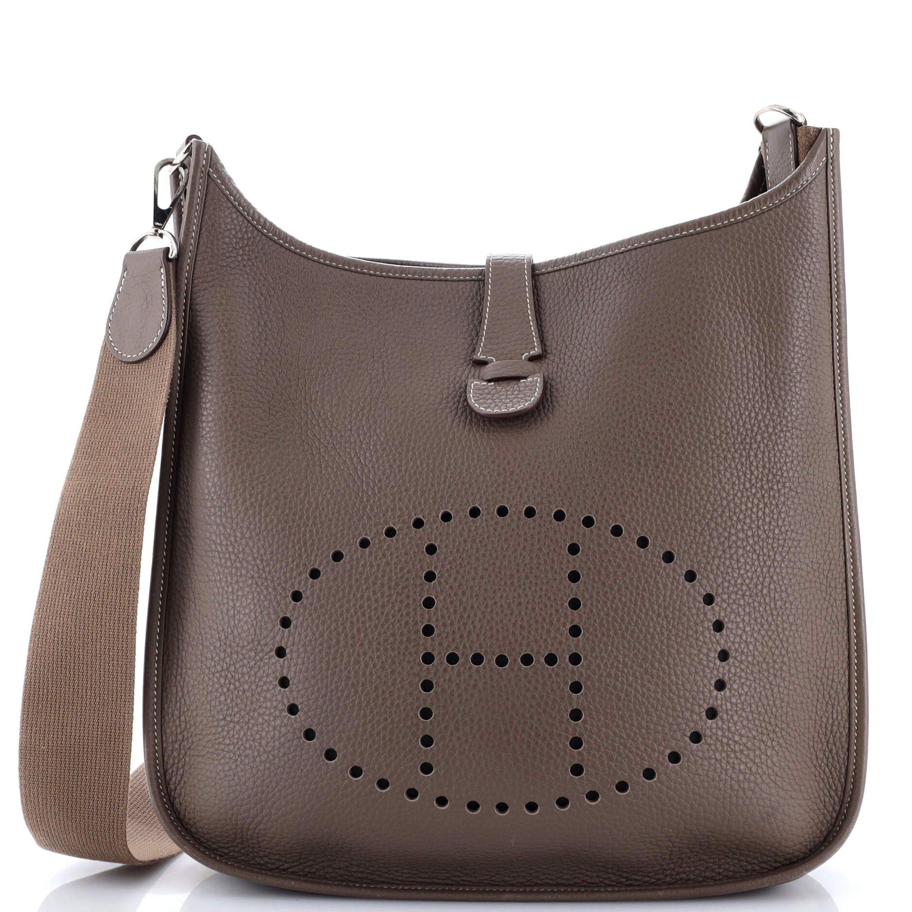 Pre-Owned Hermes Evelyne Bag Gen III Clemence GM, Main, color, 