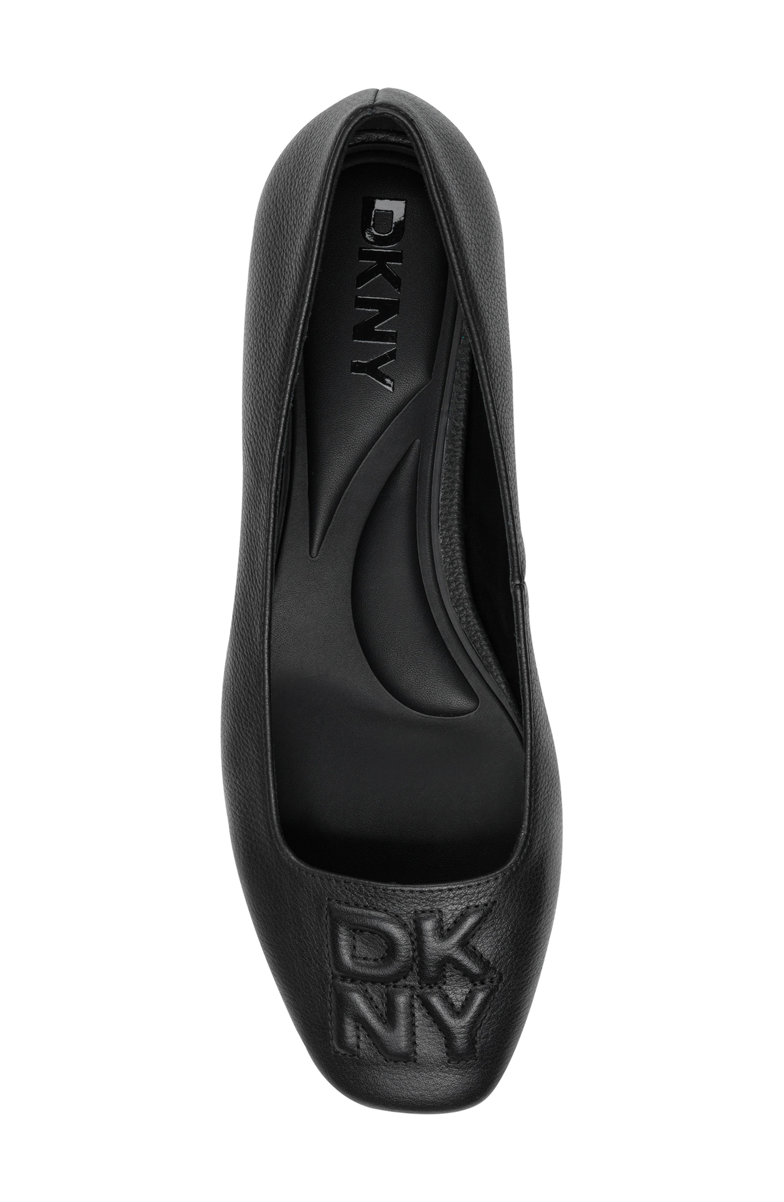 DKNY Darianne Ballet Flat, Alternate, color, Black