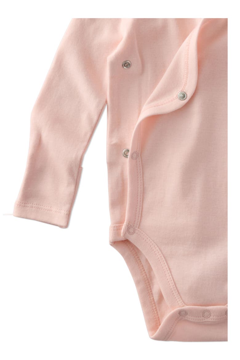 Sterling Side Snap Organic Cotton Assorted 3-Pack Bodysuits, Alternate, color, PINK TWINKLE