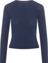 24/7 Cable Crew Neck Long Sleeve Top