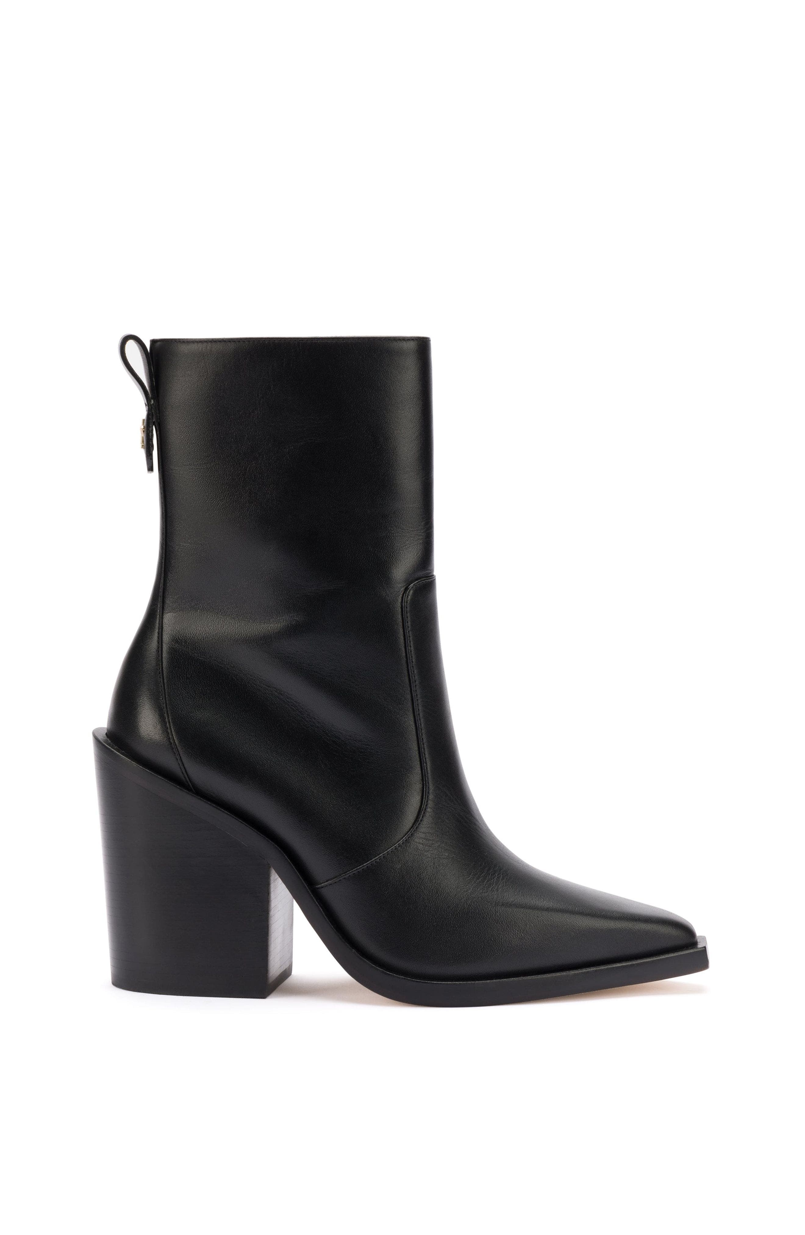 Larroudé James Boot In Black Leather, Main, color, 